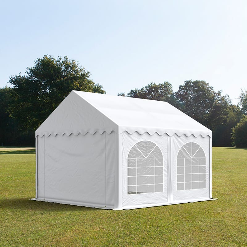 3x5m Marquee white PVC 750 PRO party tent, event shelter