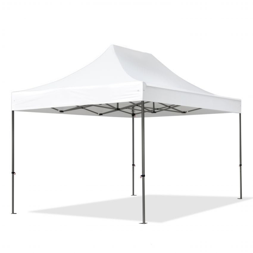 3x4.5m Pop Up Gazebo white PVC 800 folding gazebo, tent gazebo
