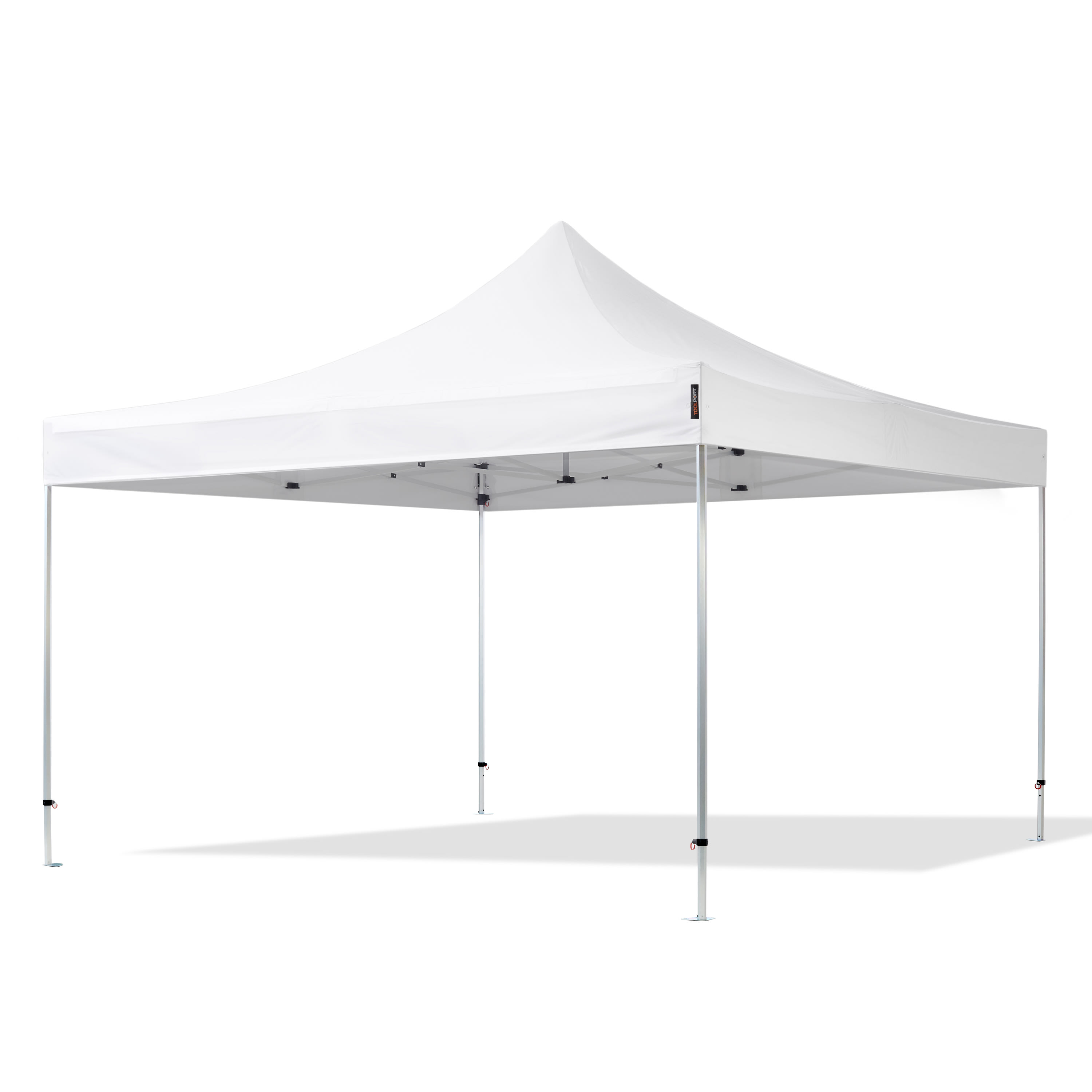 4x4m Gazebo pieghevole bianco Poliestere ad alte prestazioni 800 Tenda Pieghevole, Gazebo richiudibile, Gazebo rapido