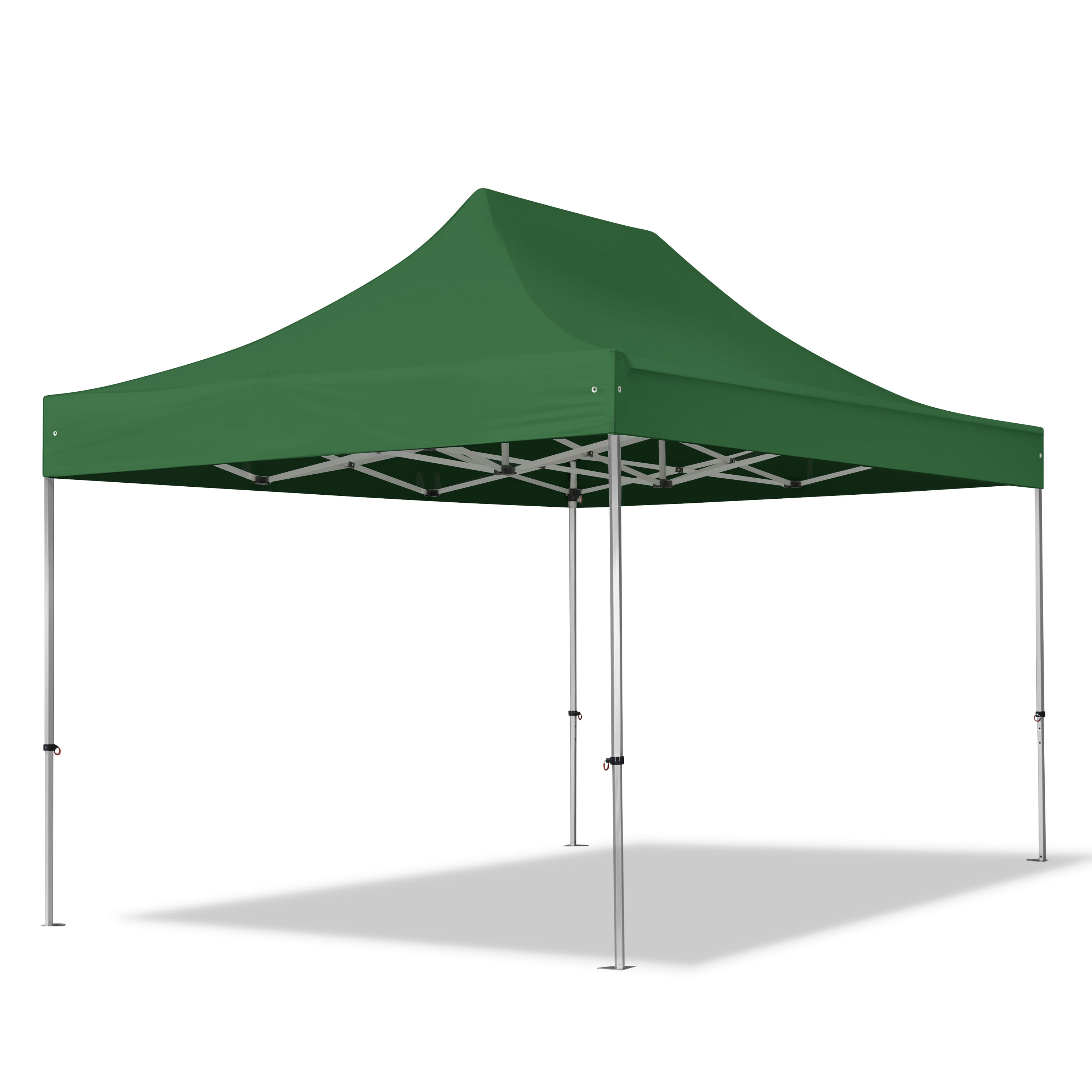 3x4,5m Tonnelle pliante vert foncé Polyester haute qualité 800 Tente pliante, Barnum pliante