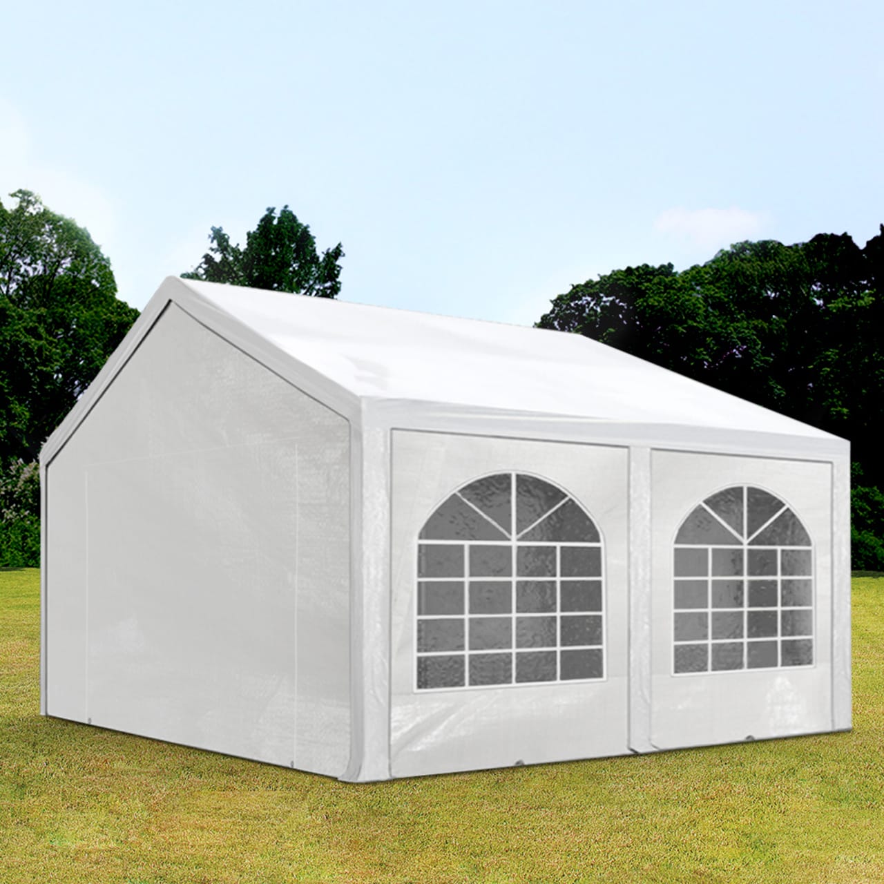 3x4m Partytelt hvid PE 450 Festtelt, Eventtelt