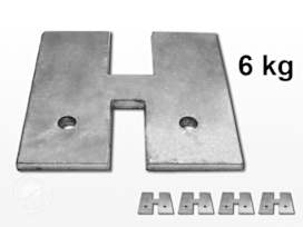 4 pcs. weight plates for Pop Up Gazebos