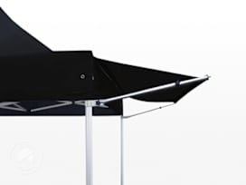 3m Canopy for Pop up gazebos PREMIUM and PROFESSIONAL with polyester tarpaulin, black