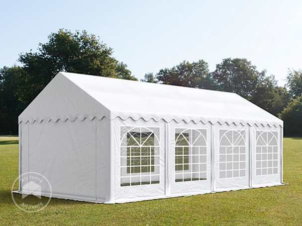3x8m Marquee / Party tent, PVC 700, white
