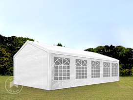4x10m Marquee / Party tent, PE 350, white 4x10m Marquee / Party tent, PE 350, white