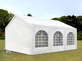 4x6m Marquee / Party tent, PE 450, white 4x6m Marquee / Party tent, PE 450, white