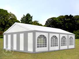 5x8m Marquee / Party tent, PE 450, grey-white 5x8m Marquee / Party tent, PE 450, grey-white