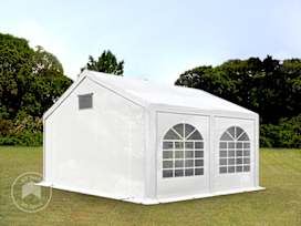 3x4m Marquee / Party tent, w. ground frame, PE 550, white 3x4m Marquee / Party tent, w. ground frame, PE 550, white