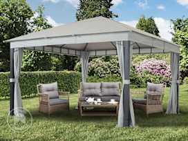 Garden Gazebo Sunset Premium, 4x4m, stone Garden Gazebo Sunset Premium, 4x4m, stone
