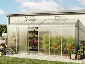436 x 147 cm Lean-to greenhouse