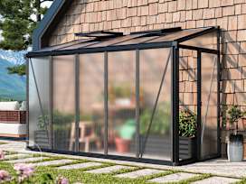 324 x 132 cm Lean-to greenhouse