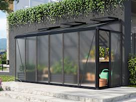 388 x 132 cm Lean-to greenhouse