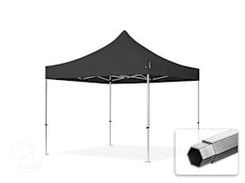 3x3m PES 800 Pop up gazebo PROFESSIONAL Aluminium 40 mm, black 3x3m PES 800 Pop up gazebo PROFESSIONAL Aluminium 40 mm, black