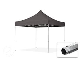 3x3m PES 800 Pop up gazebo PROFESSIONAL Aluminium 40 mm, dark grey 3x3m PES 800 Pop up gazebo PROFESSIONAL Aluminium 40 mm, dark grey