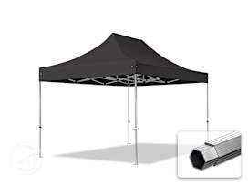 3x4.5m PVC 850 Pop up gazebo PROFESSIONAL Aluminium 40 mm, black 3x4.5m PVC 850 Pop up gazebo PROFESSIONAL Aluminium 40 mm, black