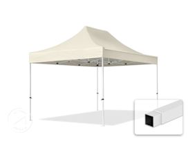 3x4.5m PES 700 Pop up gazebo ECONOMY Steel 30 mm, cream 3x4.5m PES 700 Pop up gazebo ECONOMY Steel 30 mm, cream