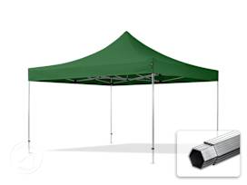 4x4m PES 800 Pop Up Gazebo PROFESSIONAL Aluminium 40 mm, dark green 4x4m PES 800 Pop Up Gazebo PROFESSIONAL Aluminium 40 mm, dark green