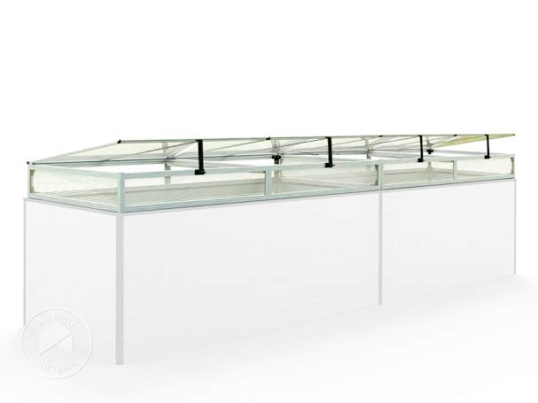 340 x 99 cm Cold frame attachment