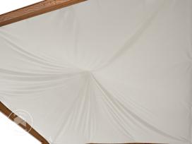 Sun sail for garden gazebo Forest Deluxe, 3x3m, stone