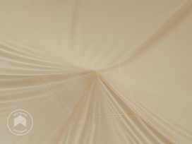 Sun sail for garden gazebo Rendezvous Deluxe, 3x3m, champagne