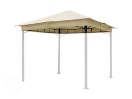 Replacement roof for garden gazebo Sunset Classic 3x3m, champagne