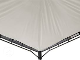 Sun sail for garden gazebo Sunset Deluxe, 3x3m, stone