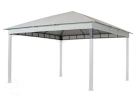 Replacement roof for garden gazebo Sunset Premium, 4x4m, stone