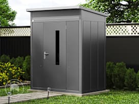180 x 122 cm Garden shed, anthracite grey