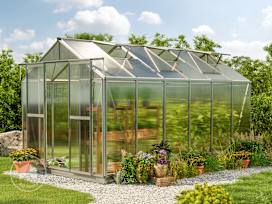 259 x 384 cm Greenhouse, 6 mm twin-wall sheets, no extras