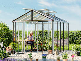 263 x 325 cm Greenhouse, aluminium