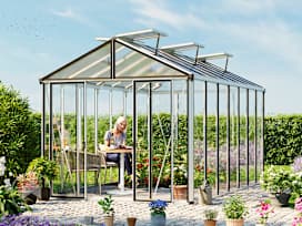 263 x 450 cm Greenhouse, aluminium