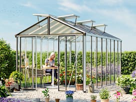 263 x 514 cm Greenhouse, aluminium