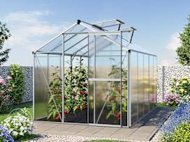 1.92 x 3.17 cm Greenhouse, 6 mm twin-wall sheets 1.92 x 3.17 cm Greenhouse, 6 mm twin-wall sheets