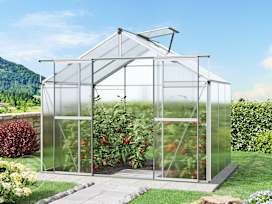 2.56 x 1.92 cm Greenhouse, 6 mm twin-wall sheets