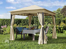 Garden Gazebo Sunset Classic 3x3m, champagne
