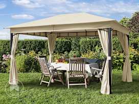Garden Gazebo Sunset Classic 3x4m, champagne Garden Gazebo Sunset Classic 3x4m, champagne