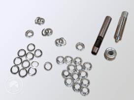 Eyelet Replacement Kit 12mm, 20 Eyelets