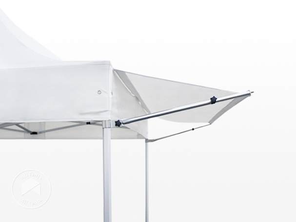 Awning for a pop up gazebo