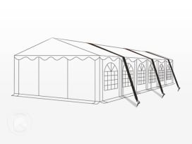 Set antitormenta 20 m - anclajes hormigón