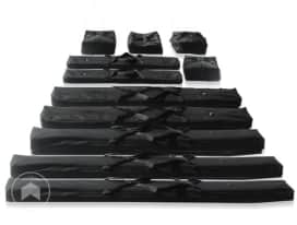 Set de bolsas de transporte con tela Oxford para Carpas para fiestas Pro Ultra / Carpas almacén PVC Professional - ancho 5m, alto 2m