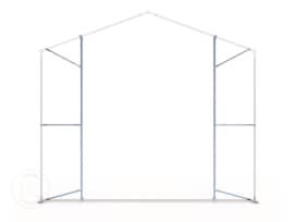 Set de refuerzo para frontales para carpas para fiestas PRO Plus, Ultra y carpas almacén Premium y Professional