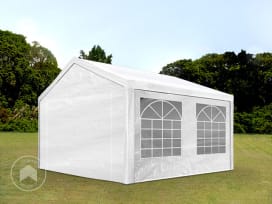 3x3 m Carpa para fiestas, PE 350, blanco