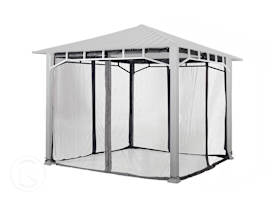 Mosquiteras (set de 4) para Cenador Sunset Superior 3x3m gris loft