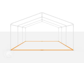 Base reforzada universal 5x6m para Carpa para fiestas