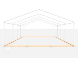 Base reforzada universal 6x8m para Carpa para fiestas
