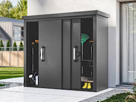 210 x 78 cm Armario exterior XL, antracita