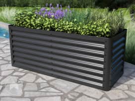 150 x 60 x 60 cm Huerto urbano, acero, antracita 150 x 60 x 60 cm Huerto urbano, acero, antracita