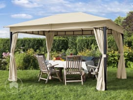 Cenador Sunset Classic, 3x4m, champán Cenador Sunset Classic, 3x4m, champán