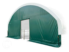 Puerta metálica para la carpa para ganado Professional 10x10 m