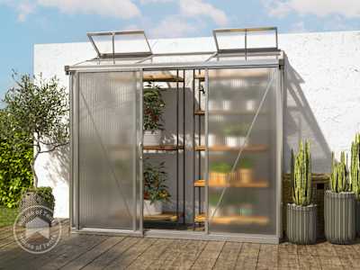 ADENA lean-to greenhouse